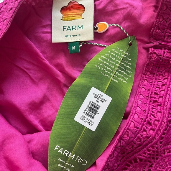 💕Farm Rio Morada Scalloped Mini Skirt NWT Size Medium💕 - Picture 11 of 13